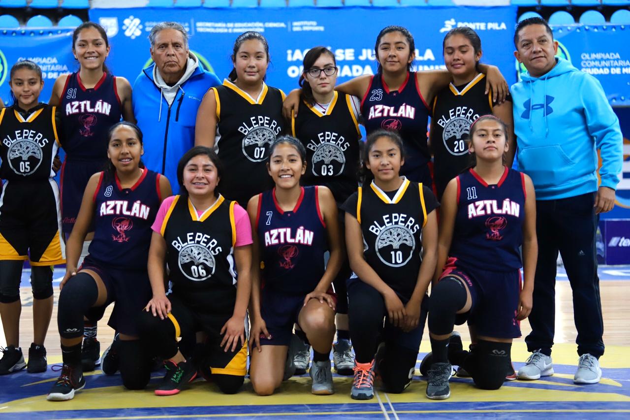 Con 82 equipos inicia fase Regional del baloncesto de la Olimpiada  Comunitaria de la Ciudad de México