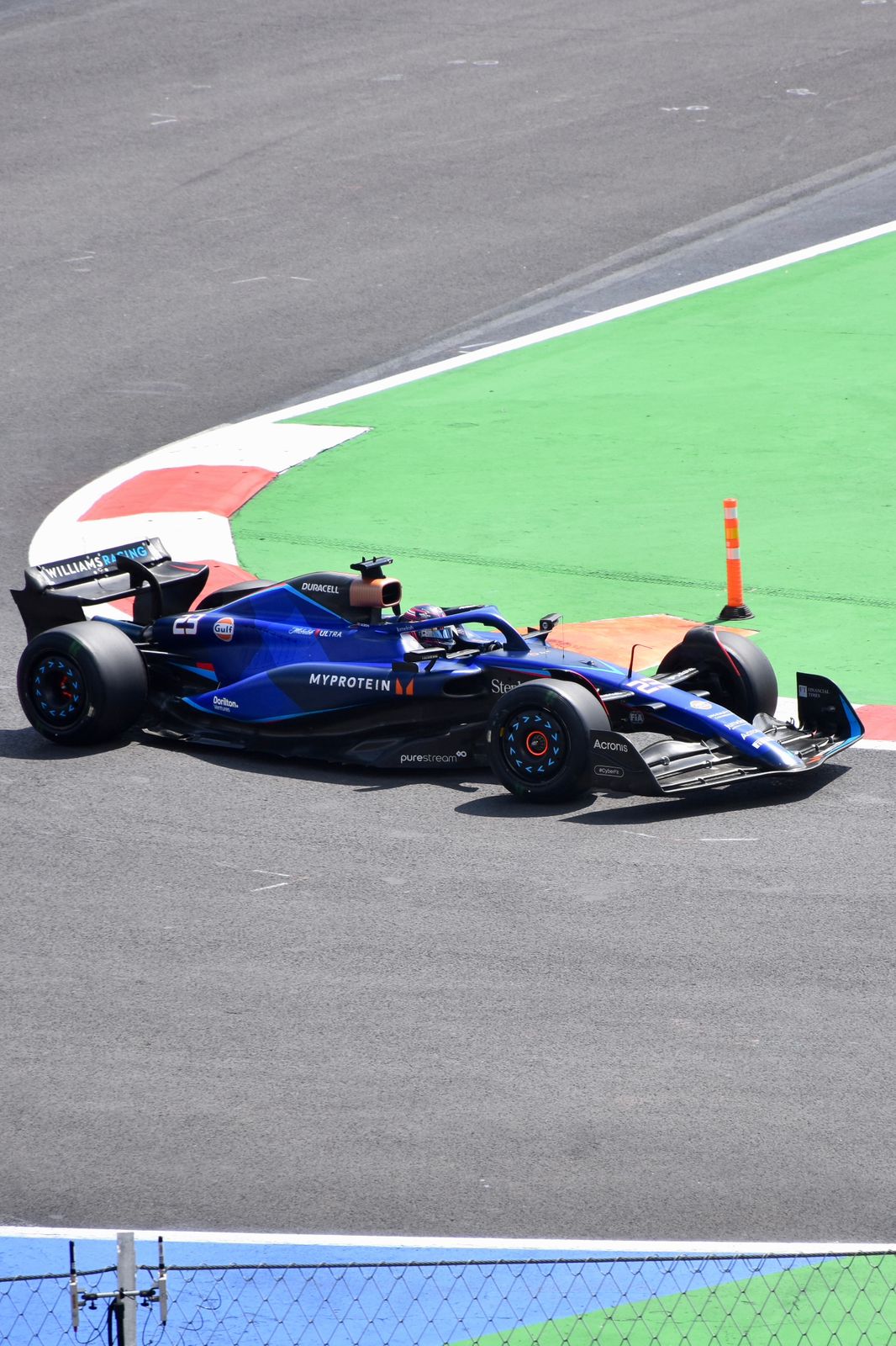 F1: Albon dá nas vistas no TL3 do GP do México vencido por Verstappen