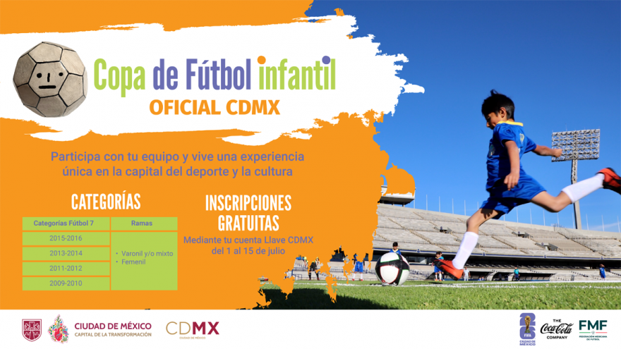 COPA DE FÚTBOL INFANTIL OFICIAL CDMX