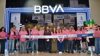 Inauguran la Expo del XIX Medio Maratón BBVA Ciudad de México 2026